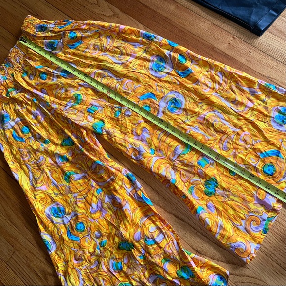 New with tags S/W/F Smocked Wide-Leg Pants - Picture 5 of 8